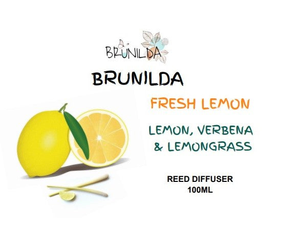 FRESH LEMON Reed Diffuser 100ML with Car Diffuser