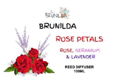 ROSE PETALS Reed Diffuser 100ML with Car Diffuser