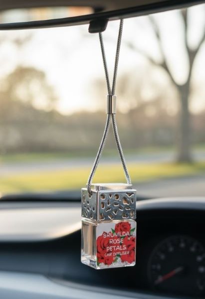 ROSE PETALS Reed Diffuser 100ML with Car Diffuser